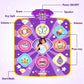 Dance Mat Toys for Kids  Purple Princess Electronic Dance Pad Game with 5 Gaming Modes  Dance Toys with LED Lights  Built-in Music  Ideas Christmas Birthday Gifts for 5+ Year Old Toddler Girls