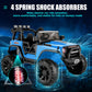 Hikole 24 Volt Ride on Car - 2 Seater Kids Electric Car with Wide Seat, Remote Control, Music, 2x200W Motors, LED Lights, Batter