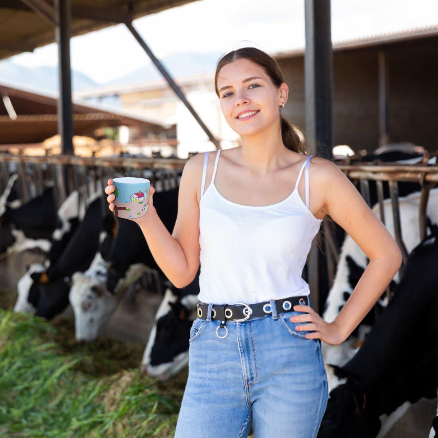 Moo Can Noise Maker | Cow Sound Toy | Moo Cow Sound Maker | Cow Noise Maker Can | Farm Animal Noise Maker | Mooing Cow Toy | Mul