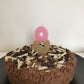 Talking Tables Bday 6 Birthday Candle Cake Topper, Height 8cm, 3, Pink, BDAY-CANDLE-6