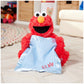 GUND Peek-a-Boo Elmo Plush Toy, Animated Muppet, Red/Blue, 15”, 100% Polyester, Ages 18 Months & Up