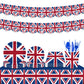 Lide Road 2 Pieces British Flag Party Tablecloth Union Jack Tablecloth British Flag Party Supplies British Flag Table Covers Dis