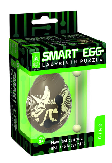 Bepuzzled Smart Egg Dino Puzzle , Brown