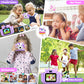 Upgrade Kids Camera For Boys Girls, Toddler Digital Selfie Camera With Cute Protective Cover And 32G Sd Card, Christmas Birthday