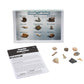 Educational Insights Complete Rock, Mineral, and Fossil Collection - 57 Pieces, Large, Multi, Model 5210, Ages 8+