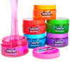 Tub Works® Super Goo Bath Slime™ - 6 Pack Kids Soap Bath Toy, Nontoxic, Stretchy & Fruity Scents, Red/Blue/Green/Orange/Pink/Purple
