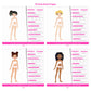 Fashion Angels Designer Kit - Fashion Activity Book with 700+ Stickers for Girls Ages 6+ - Perfect Road Trip Essentials
