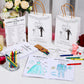 Gueevin Wedding Coloring Books for Kids - 48 Pcs, Individually Packaged, Paper, Goodie Bags & Scavenger Hunt Sheets