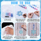 Beeveer 30 Sets Winter Snowflake Suncatchers Art Kits DIY Christmas Snowflake Suncatcher Crafts Paint Your Own Window Ornaments