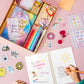 R Ruckerco Girls Diy Diary 54 Pcs Girls Diary Set,Toys For Ages 8-13,Diy Stationery Set, Thin Stickers And Little Girls Daily Su