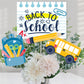 Big Dot of Happiness Back to School  First Day of School Classroom Decorations and Centerpiece Sticks  Table Toppers  Set of 