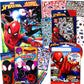 Spiderman Coloring And Activity Books Bundle With Imagine Ink Coloring Book, Stickers, And More
