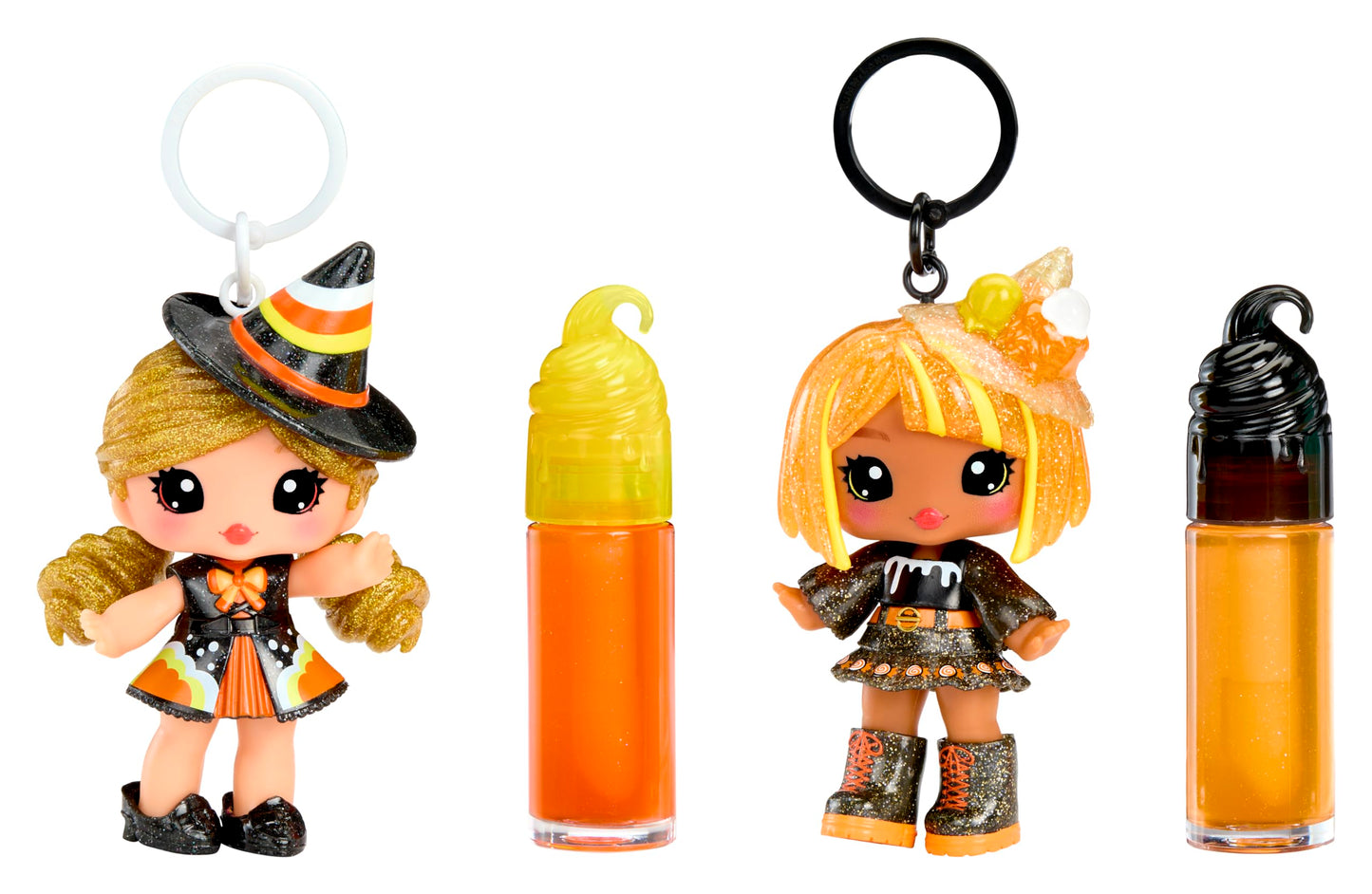 Yummiland x Halloween Lip Gloss Doll - Blair Treats Includes DIY Lip Gloss + Keychain, Cosmetic Play, Seasonal Halloween Collect