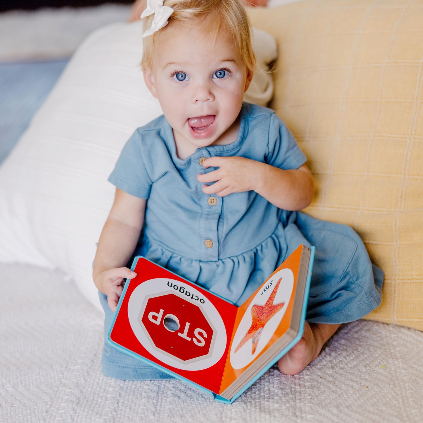 Melissa & Doug Childrens Book - Poke-A-Dot: First Shapes (Board Book With Buttons To Pop)