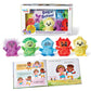 hand2mind Feelings Family Introductory Storybook and Plush Set, Toddler Emotions Book, Social Emotional Learning Activities, Pla