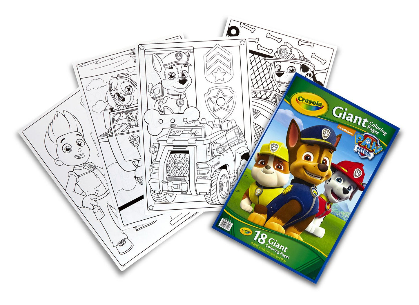 Crayola Paw Patrol Giant Coloring Pages