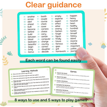 Wjpc 300 Cards, 580Pcs High Frequency Sight Words Flash Cards For (Pre-K Pre-Kindergarten, Kindergarten, 1St, 2Nd, 3Rd Grade, Fi