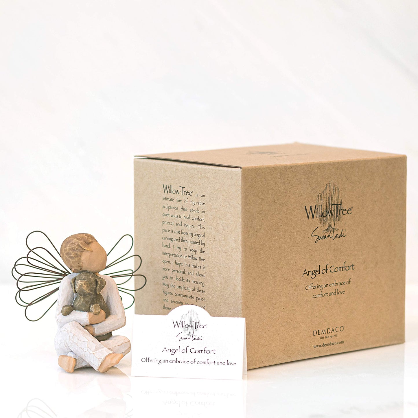 Willow Tree Angel Of Comfort, Sculpted Hand-Painted Figure