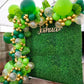Funhot Green Balloons Set, 60 Pcs Green Gold White Balloons, 12 Inch Dark Green Emerald Green Lime Green Metallic Gold Latex Bal