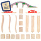Conductor Carl Wood Train Track Bridge Expansion Pack| Compatible with Most Train Tracks| 21 Count (Pack of 1)