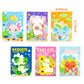 Dvbonike 24Pcs Axolotl Coloring Books Amphibian Theme Diy Art Booklet With Cool Drawing Patterns Birthday Party Favors Halloween