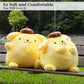 Juju Pompompurin Plush (20 In) - Cute Kawaii Stuff - Kawaii Accessories Pompompurin Stuff - Pompompurin Accessories Cute Accesso