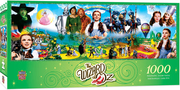Masterpieces 1000 Piece Jigsaw Puzzle For Adults And Family - Wizard Of Oz Panoramic - 13''X39''