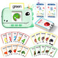 Hopeeye Talking Flash Cards For Toddlers Toys For Ages 2-4, Learning Toys For 2 3 4 5 Year Old Boys, Autism Pocket Speech Therap