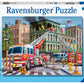 Ravensburger Fire Truck Rescue - 100 Piece Xxl Jigsaw Puzzle For Kids | Unique And Perfectly Fitted Pieces | Colorful Design With Matte Finish | Educational And Fun Toy