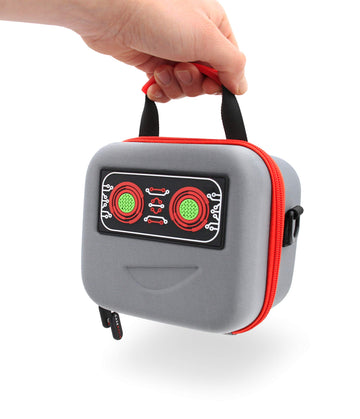 Casematix Robot Toy Box Case Compatible With Ninja Bots Interactive Battling Robots And Accessories, Includes Case Only