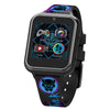 Accutime Kids Marvel Black Panther Black Educational ,Touchscreen Smart Watch Toy For Boys, Girls, Toddlers - Selfie Cam, Learning Games, Alarm, Calculator, Pedometer (Model: Avg4608Az)