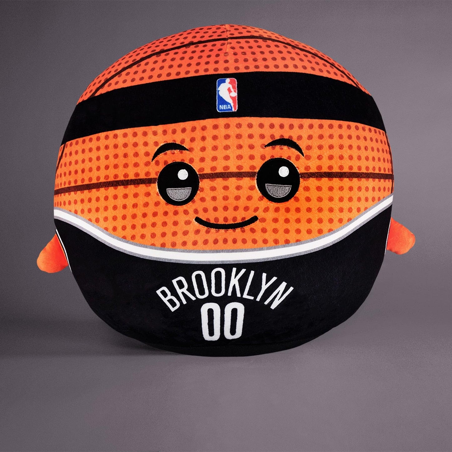 Sleep Squad Brooklyn Nets 12'' Basketball Kiri Cloud Plushie - Official Nba Plush