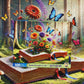 Springbok Books Brought to Life 500 Piece Jigsaw Puzzle for mature-themeds - Magical Book Illustration by Springbok Designs - Unique Cut Pieces