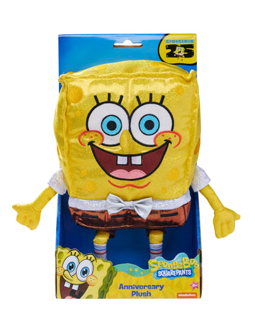 Simba Toys Spongebob 25Th Anniversary Plush - Glittering 12In Collectible Plush - Sparkling, Super Soft, Limited Edition, Cuddly
