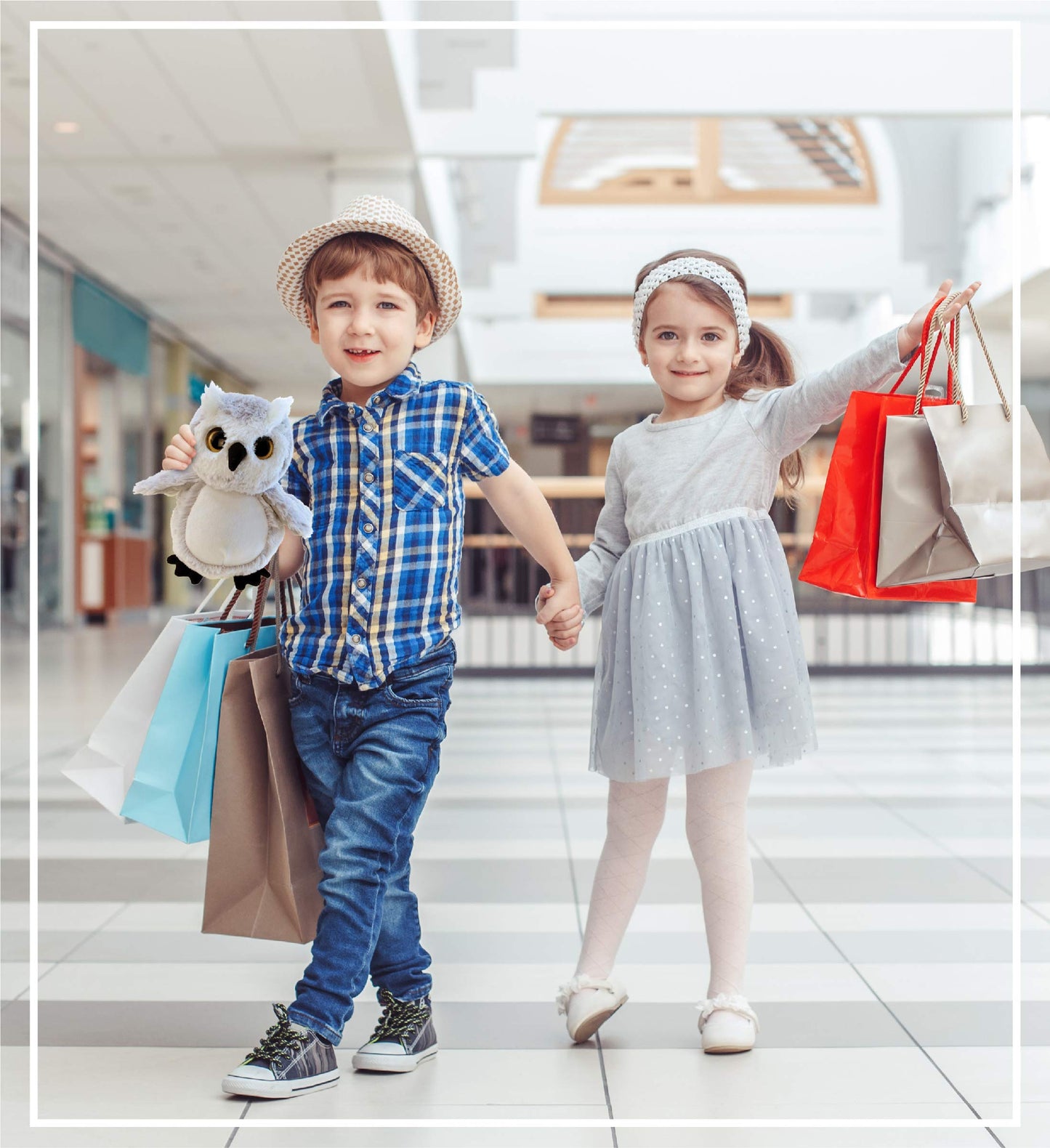 Puzzled Dollibu Owl Plush - Super Soft Stuffed Animal, Cute Grey Wildlife Bird Stuffed Animal Adorable Fluffy Stuffed Animal For Boys And Girls, Plush Owl Gifts For Kids, Teens, And Adults - 9 Inches