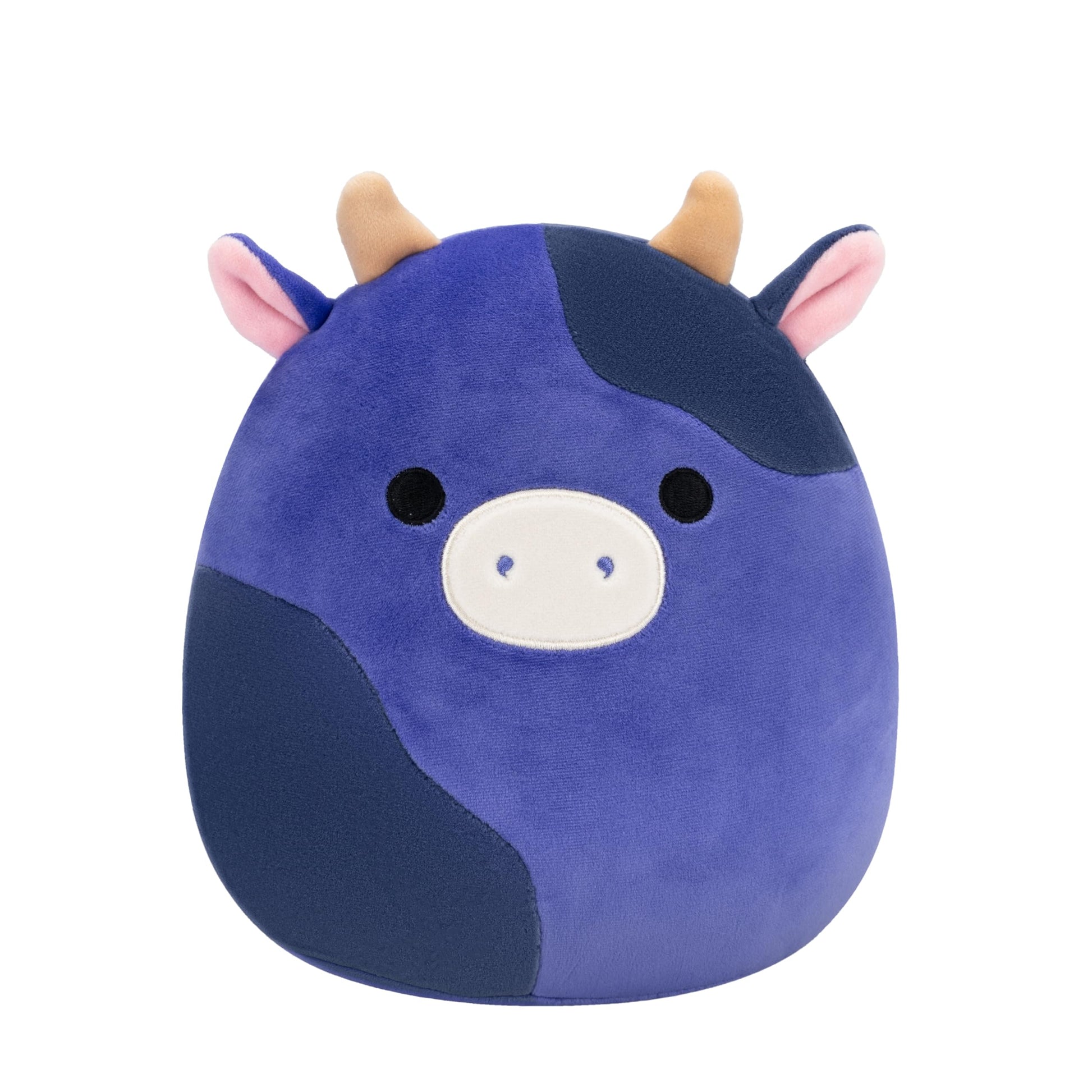 Squishmallows Original 8-Inch Ingred Purple And Black Spotted Cow - Official Jazwares Plush (Little)
