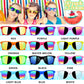 Oleitodh 60 Pcs Kids Sunglasses Bulk Party Favors,Neon Party Sunglasses For Boys Girls, Summer Pool Beach Party Favors Supplies,