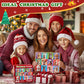 100 Pieces Christmas Puzzle For Kids Age 4-8 4-6 8-10 Christmas Cat Dog Jigsaw Puzzles Gifts Stocking Stuffers For Boys Girls (D