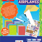 Bendon Paper Airplanes Mini Activity Tin with 20 Planes & Sticker Sheet - Fun Craft for Kids, Model 50435