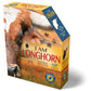 Madd Capp Puzzles - I Am Longhorn - 550 Pieces - Animal Shaped Jigsaw Puzzle