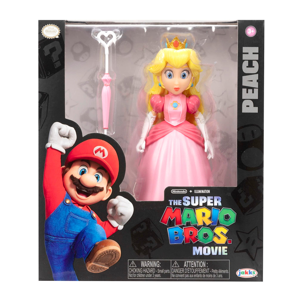 Mario Tooth Nintendo The Super Mario Bros. Movie Peach 1.5' Mini Figure โ Toytooth