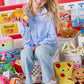 Iscream Screamsicles Kawaii Sweet Shop 8'' Plush - Croissant