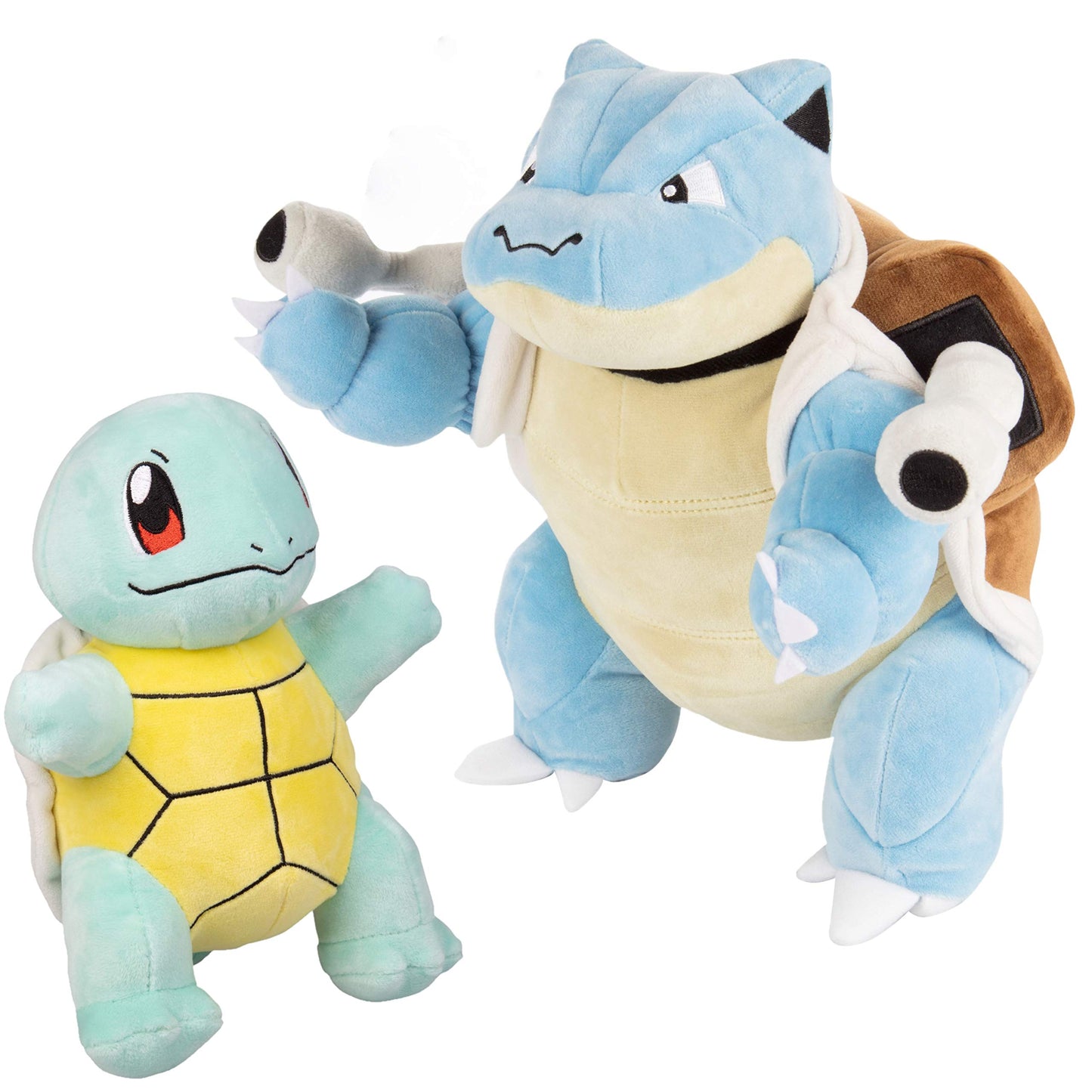 Pok?mon 8 Squirtle and 12 Blastoise Plush Stuffed Animal - Set of 2 - Age 2+