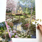 Springbok'S 500 Piece Jigsaw Puzzle Spring Chapel - Made In Usa