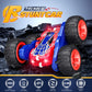 Tecnock Spider Remote Control Car for Kids, 2.4GHz RC Car with Type-C Easy Charging, 4WD Double Sided 360 Rotates and Flips RC S