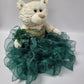 Kinnex Collections Since 1997 20' Quince Anos Quinceanera Last Doll Teddy Bear With Dress (Centerpiece) ~ Arc16831-33R (Emerald Green)