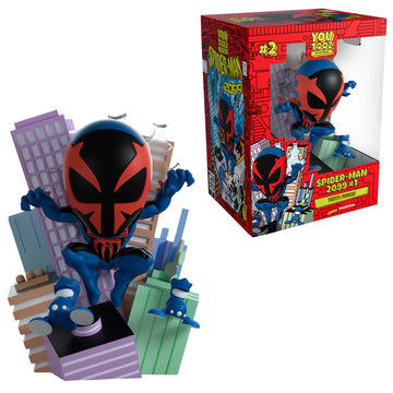 Youtooz Marvel Collection Spiderman 2099#1 5.1 Inch Vinyl Figure, Collectible Miguel O'Hara Action Figure, Spiderman Figure, Spi