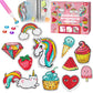 TOY Life Diamond Kits Magnets Diamond Gems Kits for Kids Valentine Day Gifts Diamond Art for Kids Arts and Crafts for Girls Ages