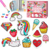 TOY Life Diamond Kits Magnets Diamond Gems Kits for Kids Valentine Day Gifts Diamond Art for Kids Arts and Crafts for Girls Ages