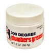 Oatey Hercules 300-Degree Plumber's Grease, Clear, 2 Oz., Petroleum Grease, Model 40601